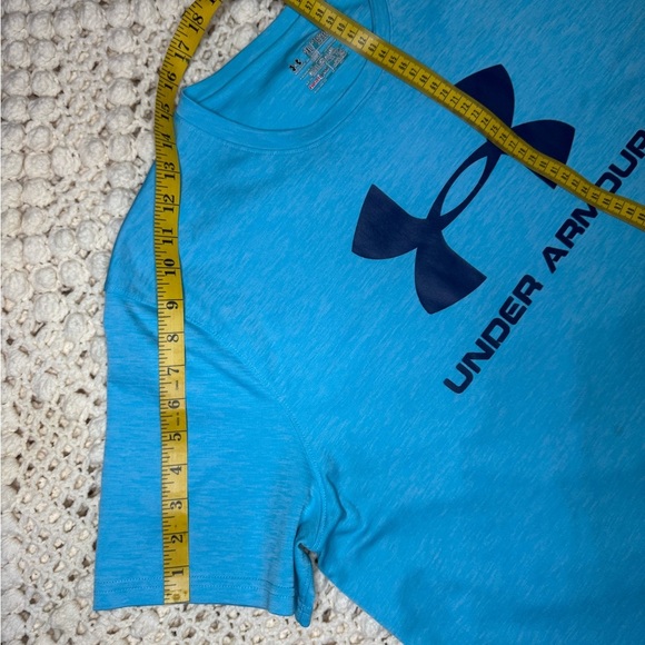 Under Armour Men's Blue T-Shirt - Picture 8 of 8